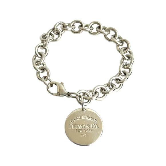 TIFFANY Silver Charm Bracelet - Picture 4 of 6